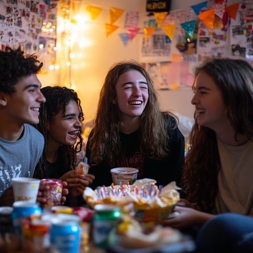 Free Friends Enjoying Party Image Friends Party Laughter Download