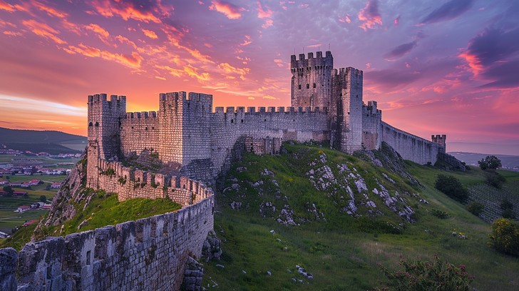 Free Sunset Castle View Image - Sunset, Castle, Lavender | Download at ...