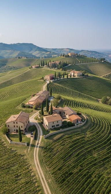 Italian Rural Vinyards Free Italian Vineyard Paradise Image - Vineyard, Italy, Tuscany ...