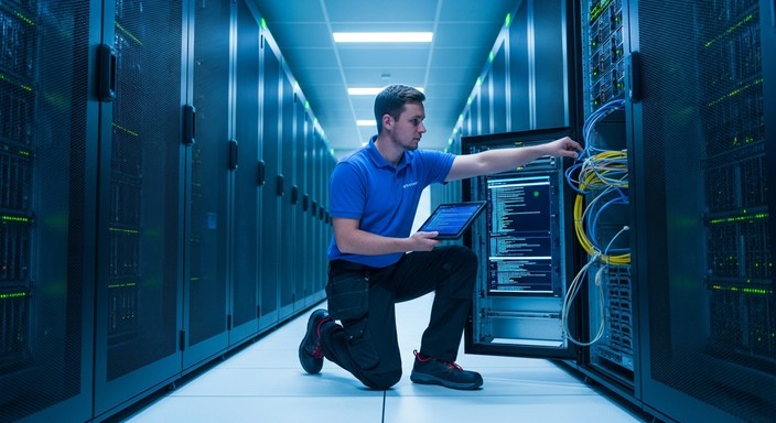 Free Data Center Technician Image - Technician, Servers, Datacenter ...