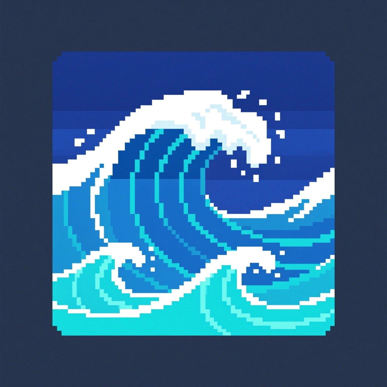 Free Endless Pixel Waves Image - Waves, Pixel, Ocean | Download at ...