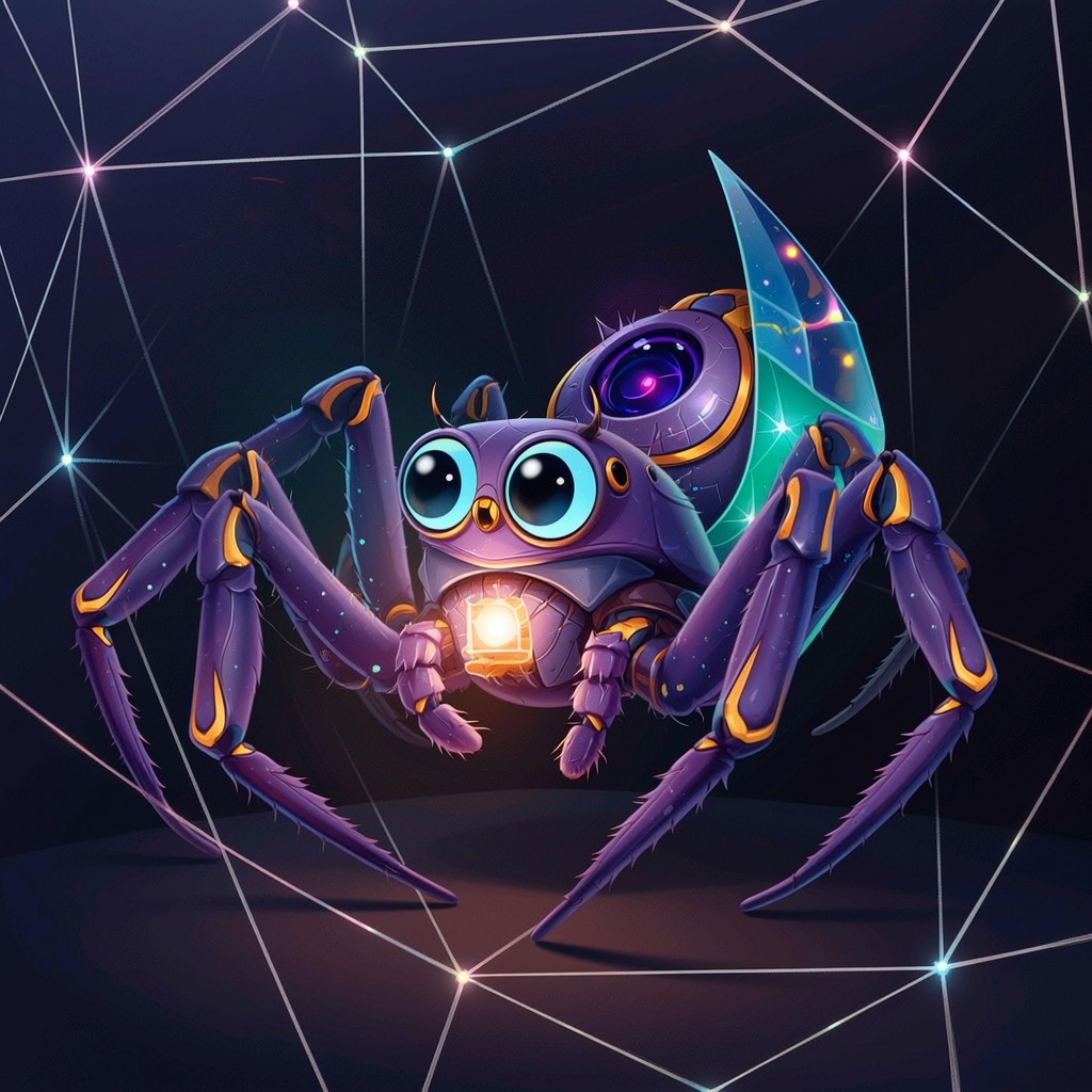 Midas Spider Free Cosmic Spider Wonder Image - Spider, Arachnid, Bioluminescent ...