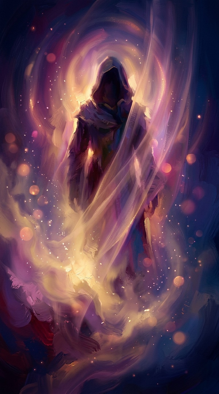 Free Glowing Hooded Figure Image - Mysterious, Figure, Hooded ...