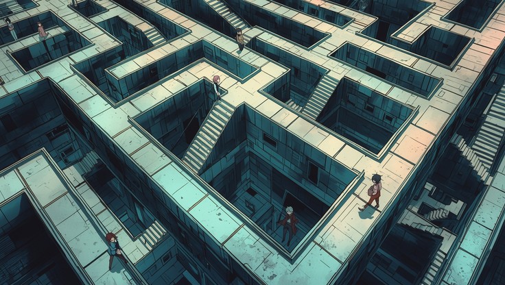 Download Impossible Geometry Mazes Images Collection - Impossible ...