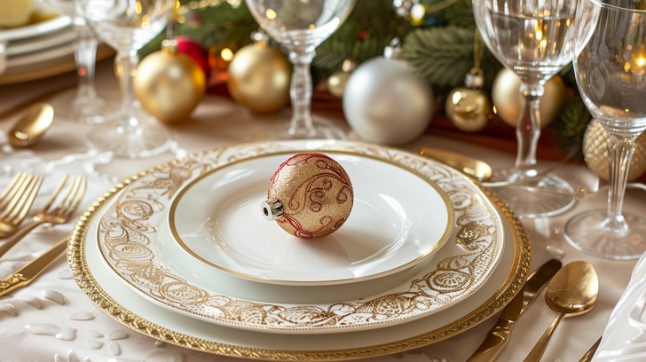 Free Festive Dinner Setting Image - Holiday, Festive, Decoration ...