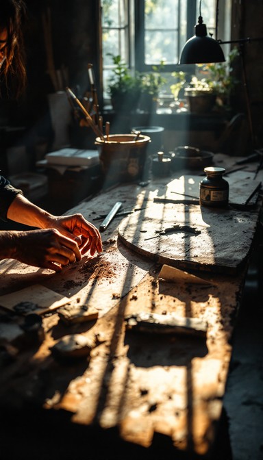 Free Crafting in Light Image - Artisan, Crafting, Hands | Download at ...