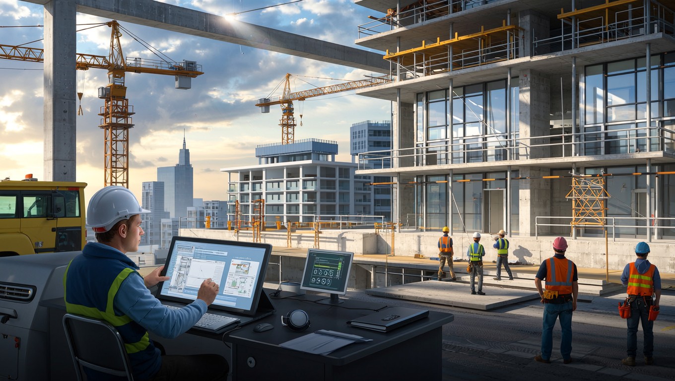 Free Construction in Progress Image - Construction, Skyscraper, Workers ...