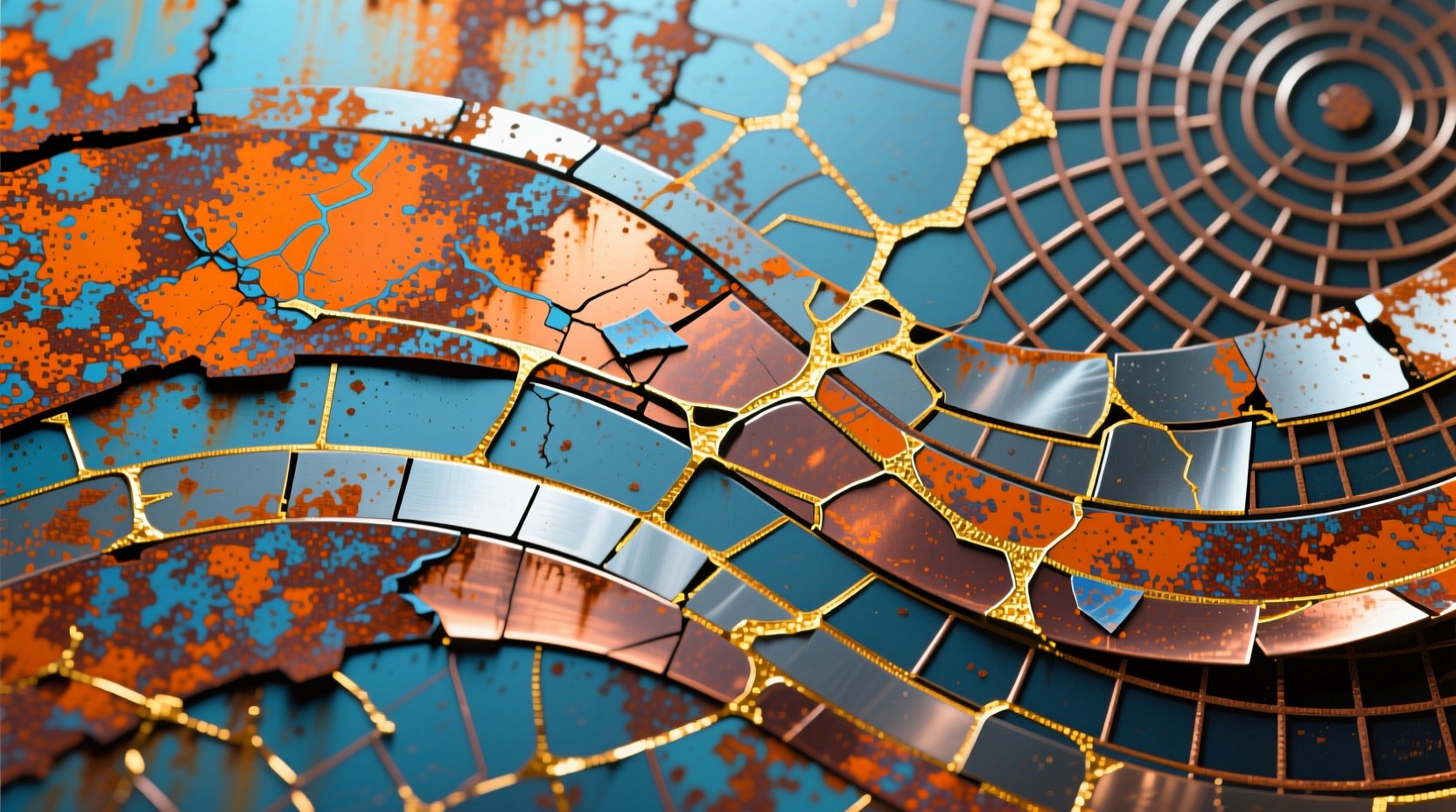 Free Rust Meets Gold Photo - Abstract, Kintsugi, Rust | Download at ...